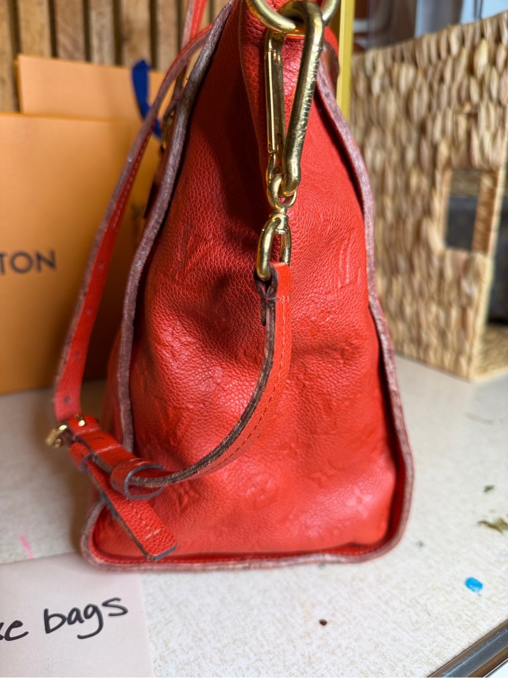 👜 Louis Vuitton Lumineuse PM Empreinte Leather - Picture 5 of 14